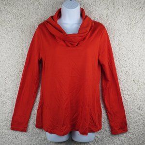 Banana‎ Republic* Women's Long Sleeve Cowl Neck Straight Hem Blouse~ Medium